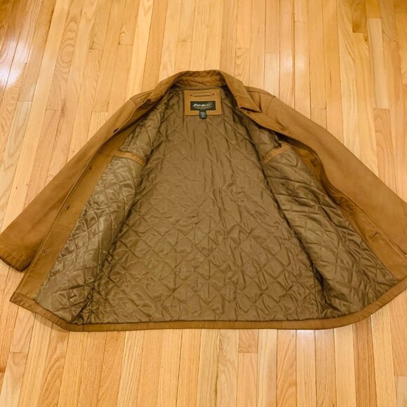 Vintage Eddie Bauer Calf Leather Field Jacket - Picture 6 of 14